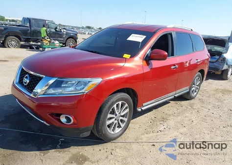 2013 Nissan Pathfinder Sl z USA, uszkodzony, nr VIN 5N1AR2MN9DC660680